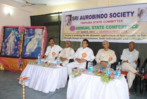  8th Annual State Conference of Aurobindo Society, Tripura held today