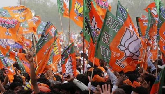 BJP emerged as opposition to CPI-M at Kamalpur 