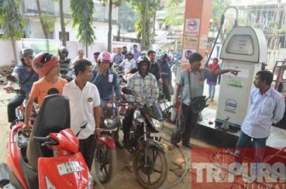 Tripura reeling under fuel crisis: D.O letter to Union Minister 