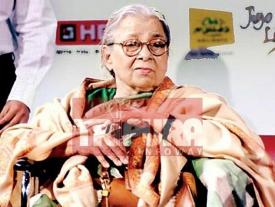 Tripura Governor, Chief Minister condole Mahasweta Devi's death