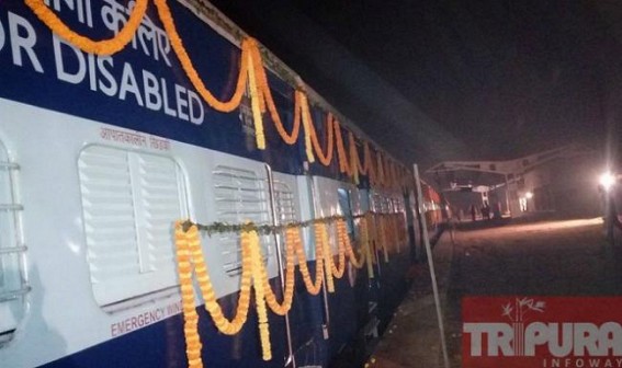 Modi Govtâ€™s NE focus  boost Tripuraâ€™s railway infrastructure : BG arrives Tripura after 23 yrs of CPI-M rule