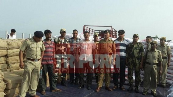 BSF and police seized truck carrying Phensedyl  
