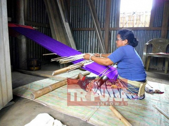 Tripuraâ€™s great handloom skills yet neglected : Handloom may open a scope for industrialization in state 
