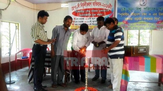 Campaign on Hepatitis-B held on the occasion of 'World-Environment Day' 