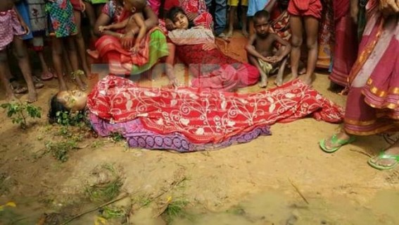 Tension as woman shot dead in border village in Tripura