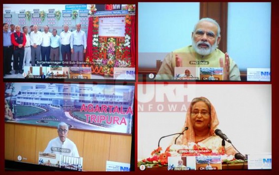 Indo-Bangla dream projects inaugurated to benefit Tripura :   â€˜for me itâ€™s more special occasion than anything  as I do believe in Act East Policy', says PM Modi 