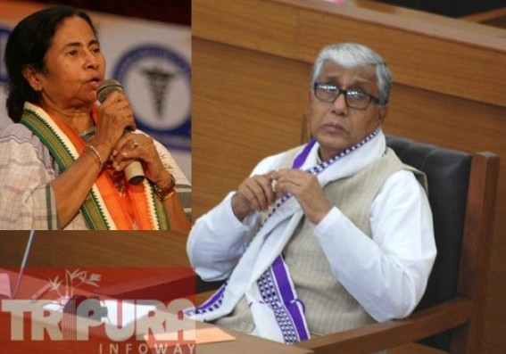 Trinamool tsunami in  Bengal wipes off Prakash Karat, Sitaram Yechury's CPI-M  : TMC likely to get 214 seats in 294 Bengal Assembly, 'poster-boy' Manik Sarkar scores as major poll failure in Bengal
