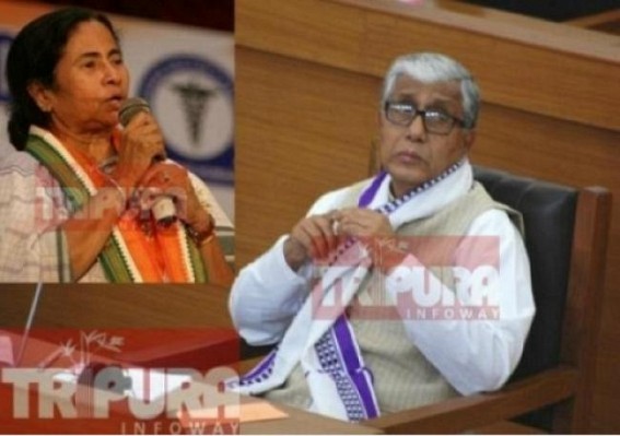 'Demonetization' turns black-money stashed politicians into maniacs : Mamata resorts to all-night  drama,protests army patrol,though routine army exercise being held at Tripura, Bengal, NE region