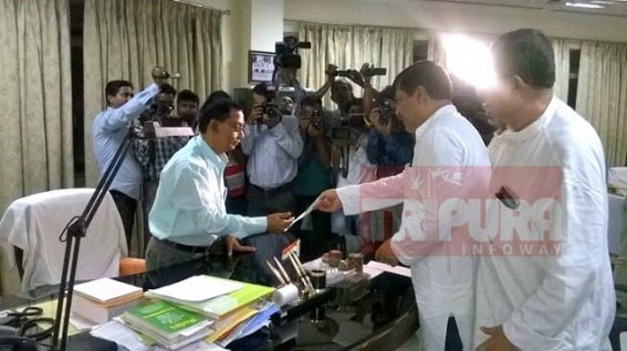 Tripura Assembly  shell-shocked with sudden resignation of Opposition leader Sudip Roy Barman : Letter sent to Sonia Gandhi : is Sudip joining TMC with 7 MLAs ???
