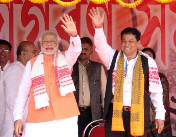 PM Modi visits NorthEast, focus on Assam,Sikkim : Tripura visit postponed till February