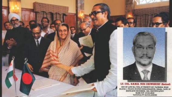 Indo-Bangaldesh intelligence Network strengthen mutual co-operations : Canada agrees to discuss extradition of Bangabandhu's killer Noor Chowdhury