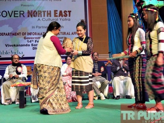 â€˜Discover North Eastâ€™ Cultural Yatra kicks off in Tripura : Cultural extravaganza among NE states to strengthen relations