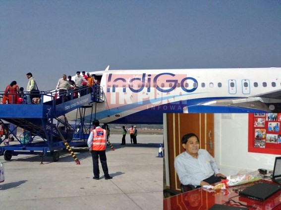 MP Jiten asks Civil Aviation Minister for smoothing the air traffic  at Agartala Airport 