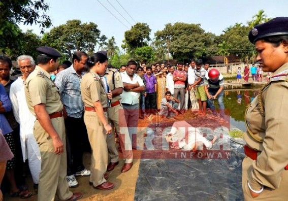 Dharmanagar: Locals recovered body of an old woman 