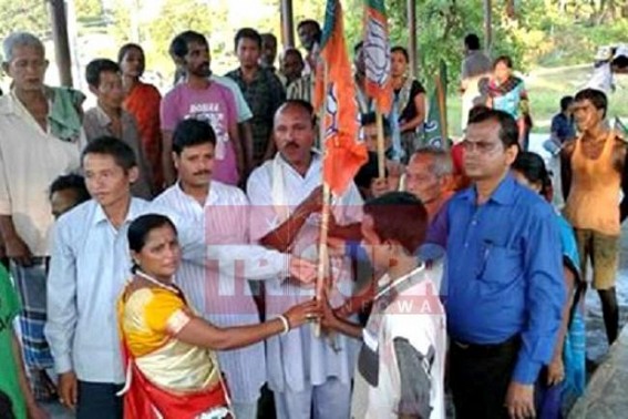 20 families join BJP at Pecharthal Chakma Society