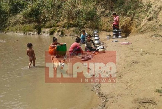 Sabroom : Tribal hamlets face Pure Drinking water crisis