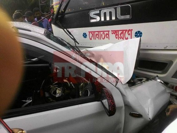 Daily road accidents across Tripura due to govt apathy