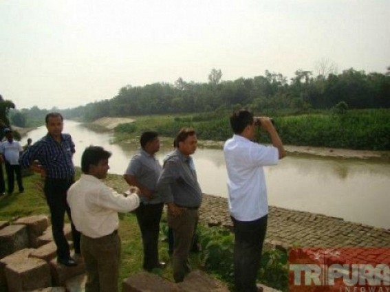 Sabroom : Feni Bridge land acquisition work going in full swing 