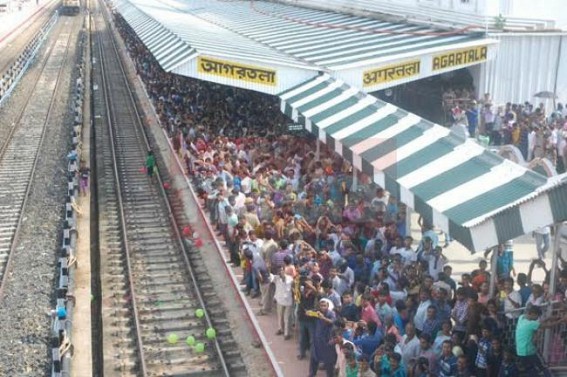 Express train service halts for 2 days 