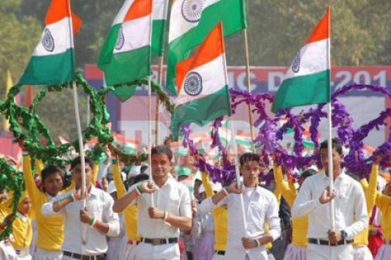 Patriotic fervour marks R-Day in NE Tripura 