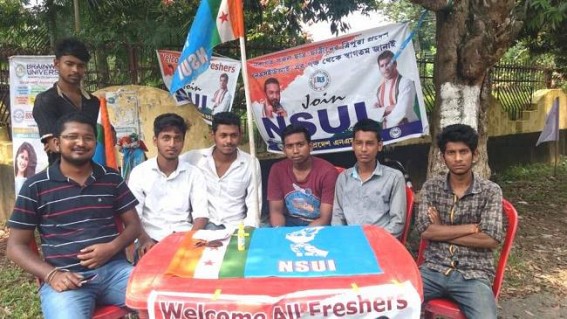 NSUI opens help-desk for freshers