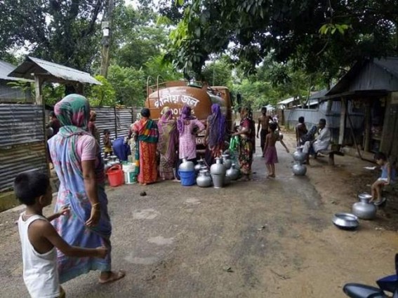 Water crisis hits Bagma area