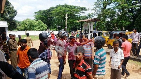 Clash, chaos hit Gomati Dist due to petrol crisis