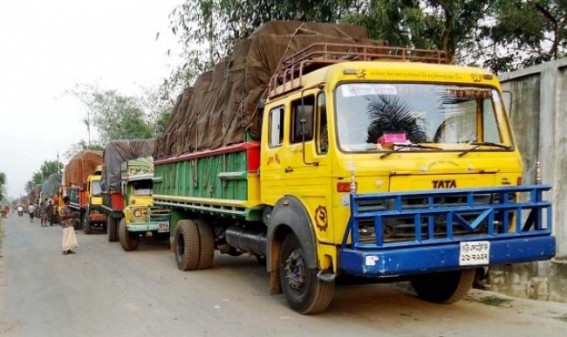 Indo-Bangla trade stopped by locals, tax-loss of 3 lakhs  per day