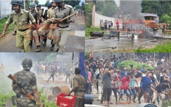 IPFT's barbaric politics cause chaos in Bodhjunnagar : CPI-M blessed IPFT to step-up communal divide, 'IPFT cadre were very violent & leaders failed to control their people', says SP West