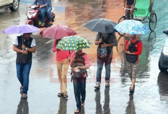 Northeast India receives uneven rains