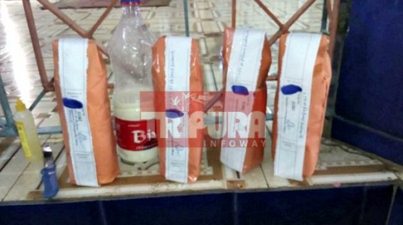 Plastic like milk : Food inspector takes sample, sent to laboratory for test 