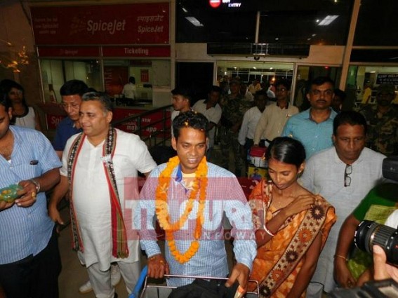 BJP rescues Tripura youth from Saudi job racket slavery, victim arrives Tripura 