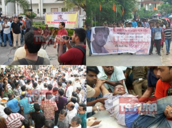 Manik Sarkarâ€™s â€˜dramabaziâ€™ exposed from Anuwara to Santanu murder : A vociferous protester in Rohit Vemula & Gauri Lankesh issue but a mute spectator in ghastly murders across Tripura, demand for CBI investigation intensifies to expose Police