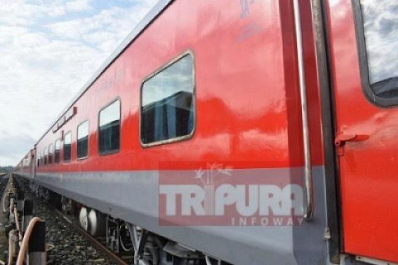 Rajdhani Express  to cover 16 stations  with 40 hours Journey from Agartala to Anand Vihar : 8 hours less journey than Tripura Sundari Express 