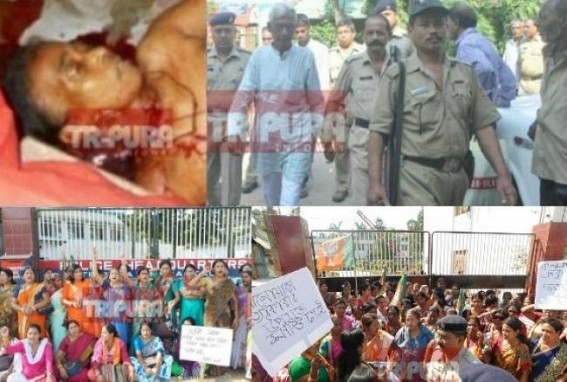 'Who killed Kalpana Das' if not CPI-M leader Jiten Das??' Opposition asks Tripura Police
