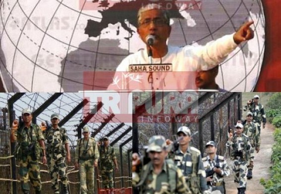Increasing BSF killings in Tripura, 2 BSF's unnatural death in last 22 days : No condemnation by Tripura Home Minister Manik Sarkar