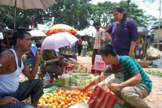 Tripura Vegetable price hike : Customers demand monitoring of prices