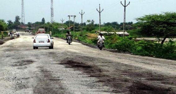 Pathetic condition of roadways, plight of regular travelers 