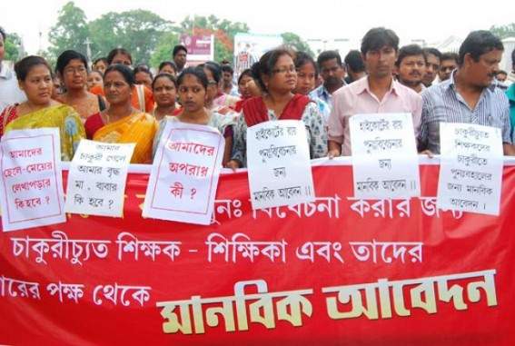 Tripura government school teachers call off road, railway blockade