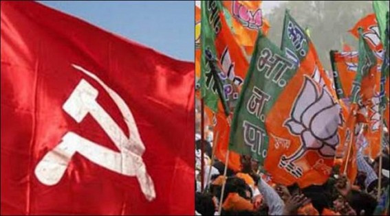 CPI-M, BJP attack each other in Tripura ahead of polls