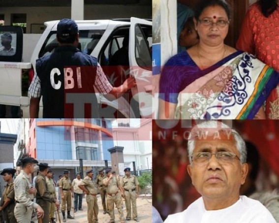 Countdown for CBI interrogation to Bijita Nath begins ; CPI-M leadership spends sleepless night ;  After Bijita big fishes are to be caught; CBI team led by Bratin Ghoshal already in Tripura !!!