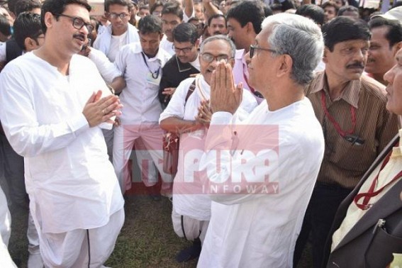 Anukul Thakur breaks Tripura CM's 'Bhisma-Pratigya' :  Manik becomes 'Bhakt' !