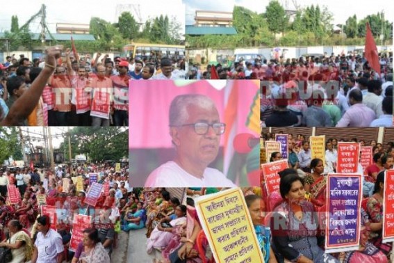 Anti-National CPI-M's another Black-spot in the name of 'Freedom of Speech' : CPI-M attacks AIR/ Doordarshan centres at Agartala to justify Manik Sarkar's Anti-Nationalist I-Day speech