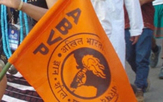 Clash among ABVP & Police erupts before Health Dept