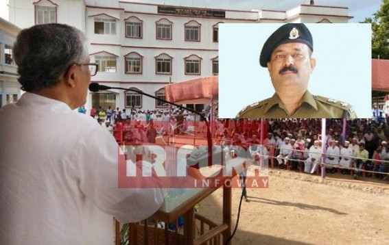 Manik Sarkarâ€™s Political speech at Sonamura ended by false-blaming to BJP for attacking  Hindu temples, but not a single line uttered for slain BSF Officer Dipak Mandal : Why CM too Coward before Smugglers ?
