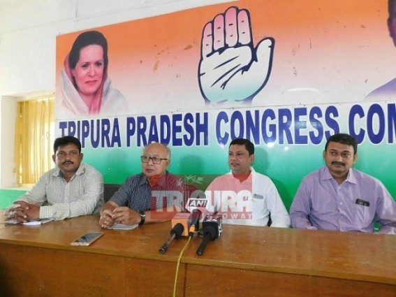 Tripura Congress making 45 Kilo's birthday cake for Indira Gandhi