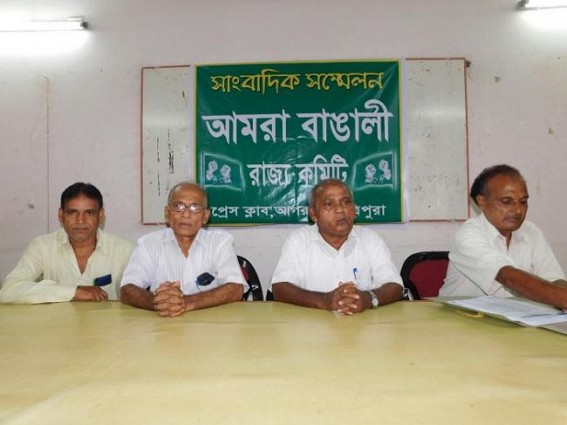 â€˜State Council is another suicide of Tribal / Bengali harmonyâ€™ : Amra Bangali 