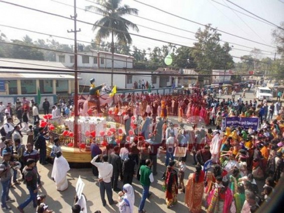 Kamalpur: 120th birthday of Netaji celebrated with due pomp 