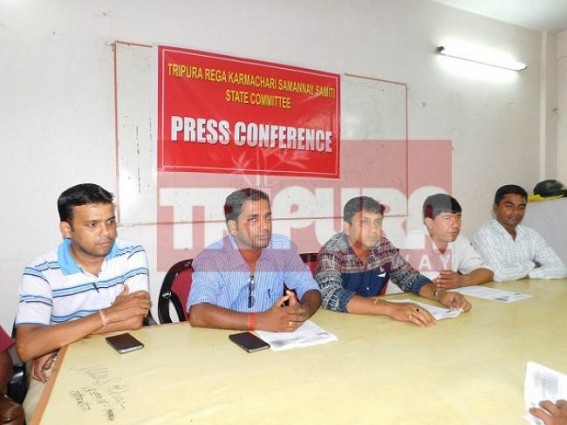 REGA employees held press meet