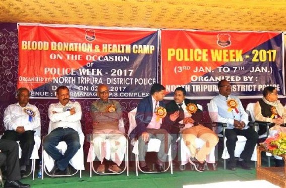 North Tripura observes Police Week